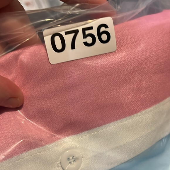 NWT Hardaddy men’s button down shirt XXL colorblock pink blue lightweight - Picture 10 of 10